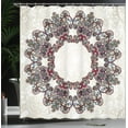 thumbnail image 4 of Ambesonne Tribal Shower Curtain, Aztec Mandala, 69"Wx75"L, Multicolor, 4 of 5