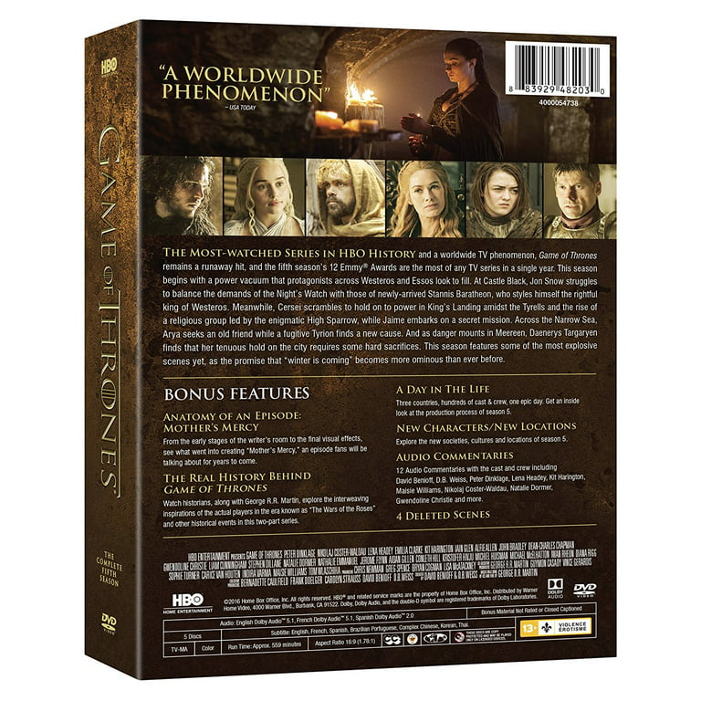Game of Thrones: The Complete Season (DVD) - Walmart.com