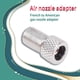 thumbnail image 3 of Adaptador de válvulas Conveniente para transportar la instalación práctica Operación de estilo tonto Presta Tubo Tubo Herramienta de bomba Presta a Schrader Plata 5 Piezas AweSitey  OD003468-06, 3 of 7