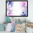 thumbnail image 3 of Designart 'Pink and Purple Abstract With Colorful Splashes I' Modern Framed Art Print, 3 of 4