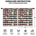 thumbnail image 2 of Blackout Kids Curtains,Pioneer Flower Floral Print Pattern Childrens Insulated Curtains Set Of 2,Bedroom Essentials,Toddler Room Decor 52"x63", 2 of 5