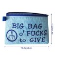 thumbnail image 3 of FeiKong Bolso de mano con estampado de letras, divertido y novedoso bolso de almacenamiento portátil, gran idea para regalo, 3 of 5