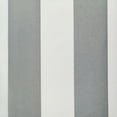 thumbnail image 4 of Seaside Stripe Indoor/Outdoor Grommet Curtain Panel - Pair each 50" x 108" in Alloy Grey, 4 of 5