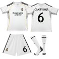 thumbnail image 1 of 25-26 New Real Madrid Club Home #6 Camavinga Football Clothing Set, 1 of 2