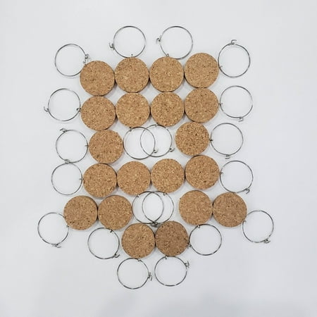 

DIY Interchangeable Blank Cork Wine Glass Charms