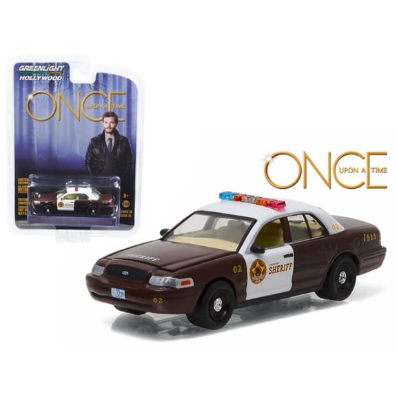 Sheriff Graham's 2005 Ford Crown Victoria Police Interceptor Storybrooke Once Upon a Time (2011-Current) TV Series  1/64 Diecast Model Car  by Greenlight