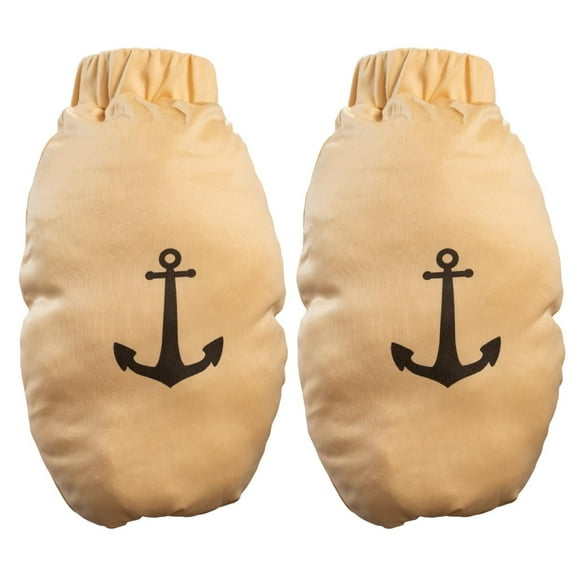 Sailor Man Muscle Spinach Arms with Anchor Tatoos Halloween Costume Accessory Cosplay Beige