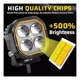 thumbnail image 3 of Faros De Auxiliares Luz 5modos Led 80w Para Auto Moto 2pcs, 3 of 8