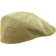 thumbnail image 3 of Classic Mesh Ivy Newsboy Ivy Cap Hat Crochet Driving Golf Ventair Cabbie, 3 of 5