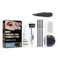 thumbnail image 1 of EELHOE Kit de tinte semipermanente para cejas y pestañas, resistente al agua, a prueba de manchas, para cejas, 1 of 6