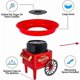 thumbnail image 5 of Electric Cotton Candy Maker Red Countertop Floss Machine Professional Automatic Candy Maker For Children's Birthday, 5 of 5