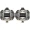 Right and Left Pedal Body Set (773-10-20_773-10-21), variant on Favero Assioma PRO MX Right Pedal Body Set (773-10-21)