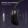 thumbnail image 4 of Auriculares Bluetooth YUMONDEAR Over Ear 80H Playtime negros, 4 of 8