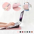thumbnail image 3 of 11-12 Inch Universal Laptop Sleeve Case with Adjustable Stand - Leather Protective Cover, Magnetic Closure, Portable Computer Bag for 11-12 Inch Laptops, 3 of 9