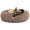 Brown-L(36’’x 36’’), variant on Dog Bed Comfortable Donut Cuddler Round Ultra Soft Washable And Cat Cushion (20''/23''/30''/36'') (36''x36''  Brown)