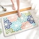 thumbnail image 5 of Moss Rug Floral Area Rugs Flowers Bathroom Rug Mat Extra Thick And Absorbent Bath Rugs Non-Slip Soft Bath Carpet Wash Dry Bathroom, 5 of 6