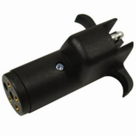 The Best Connection 2504-1F 6-pole M To 4-way Fm Trailer Plug Adapter 1