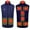 67 Blue, variant on Heated Vest for Men Women 4 Heating Zones Rechargeable Heated Vest 2025 Winter Full Zip Lightweight Warm Quilted Jackets Clothes