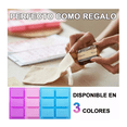thumbnail image 4 of Moldes de Silicon Rectangulares Labg de 6 Cavidades Multicolores, 4 of 5