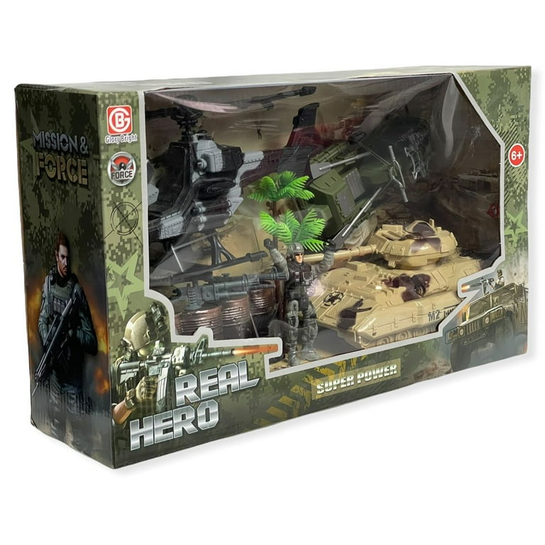 Real Hero Super Power Figures Mission & Force With Accessories