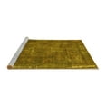 thumbnail image 2 of Ahgly Company Machine Washable Indoor Rectangle Oriental Yellow Industrial Area Rugs, 8' x 12', 2 of 4