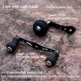 thumbnail image 6 of Fishing Wheel Handle Replacement Rocker Arm Grip Handle Baitcast Reel Crank Arm Modified Accessories, 6 of 8