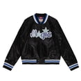 thumbnail image 2 of Women's Mitchell & Ness  Black Orlando Magic Hardwood Classics 75th Anniversary Full-Snap Jacket, 2 of 4