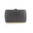 thumbnail image 4 of Handheld Women's Evening Clutch Bags Silk Satin Party Handbags Bridal Wedding Purses with Tassel Pendant,Dark Gray, 4 of 11