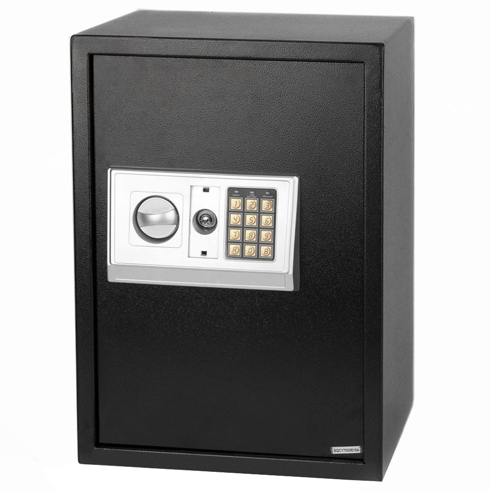 Kepooman Electronic Deluxe Digital Security Safe Box for Home Office, Black Kepooman Electronic Deluxe Digital Security Safe Box for Home Office, Black