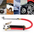 thumbnail image 3 of Tire Inflator Gauge, Tire Pressure Filler Aluminum Alloy Heavy Duty Design High Accuracy Clip On Design  For Vehicles Trucks Motorcycles, 3 of 8