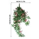 thumbnail image 3 of Decoración de Pared con Rosas, Plantas y Enredaderas Verdes, 3 of 7