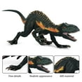 thumbnail image 3 of maskred Jurassic Indominus Rex Action Figures Open Mouth Simulation Dinosaur World Animals Model Children Toy Gift No.1, 3 of 6