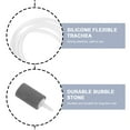 thumbnail image 3 of UPGRATOR 1Set Portable Abs Material Air Bubbler For Aquarium Fish Owners Use, 3 of 8