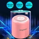 thumbnail image 5 of Altavoz Bluetooth portátil, 12 horas de transmisión inalámbrica, altavoz con cancelación de ruido - Rosa, 5 of 8