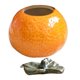 thumbnail image 2 of 1 pieza de accesorio de fotografía decorativo, pequeño tarro de té, bote con forma de tanque naranja, 2 of 7