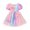 Z5-Pink, variant on Vedolay Girl's Thin Straps Sleeveless Striped Colorful Dress with Bow Belt,Pink 18-24 Months