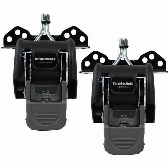 CargoBuckle Universal Ladder Rack Tie-Down System - 2" Retractable Tie-Down - 1 Pair [F153180]
