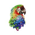 thumbnail image 1 of Amazon 3d rompecabezas de madera tridimensional elefante azul en forma de animal irregular, 1 of 6