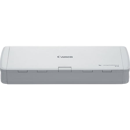 Canon ImageFORMULA R10 Portable Document Scanner, White