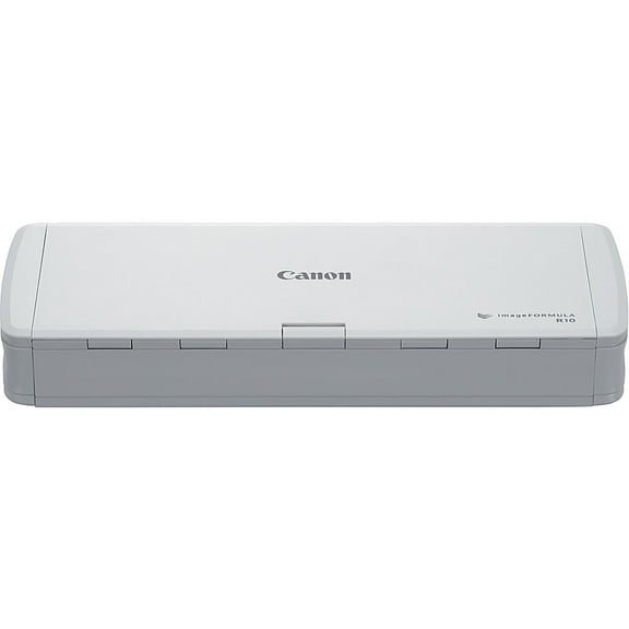 Canon ImageFORMULA R10 Portable Document Scanner, White