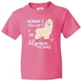 thumbnail image 3 of Inktastic Nonna's You Say Alpaca My Bags Youth T-Shirt, 3 of 5