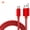 red, variant on Nylon Braided Charging Cable, USB-C Fast Charge Data Cable