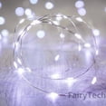 thumbnail image 4 of Guirnalda de luces LED con USB, luces de hadas impermeables de alambre plateado de cobre para decoración de fiestas, bodas y Navidad, 10/20/30M, 4 of 4