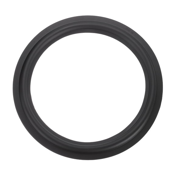Uxcell 12 Inch Rubber Speaker Edge Surround Rings 292x220mm(IDxOD) Perforated Subwoofer Rings Replacement Parts for Speaker Repair or DIY, Black