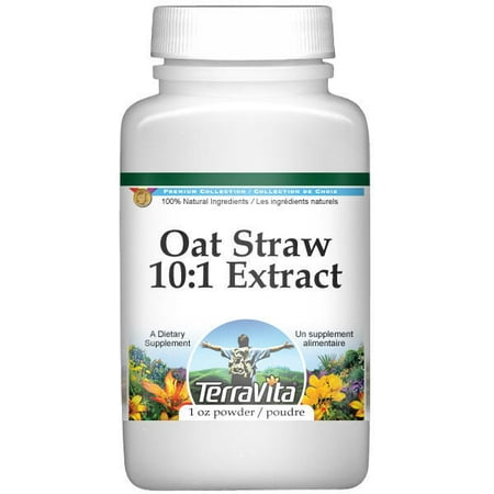 Extra Strength Oat Straw (Avena Sativa) 10:1 Extract Powder (1 oz, ZIN: