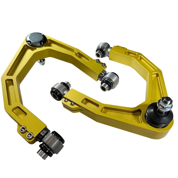 BST BSSP Forged Upper Control Arm For 2007-2021 Toyota Sequoia Tundra, Pair 2-4" Adjustable Front Aluminum Control Arm 3" Front Suspension A-arms Lift One-piece Design