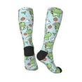 thumbnail image 4 of Balery Cute Floral Frog Fun Novelty Socks Men'S Women'S Crew Socks Funny Crazy Novelty Socks Quirky And Cool Socks, 4 of 9