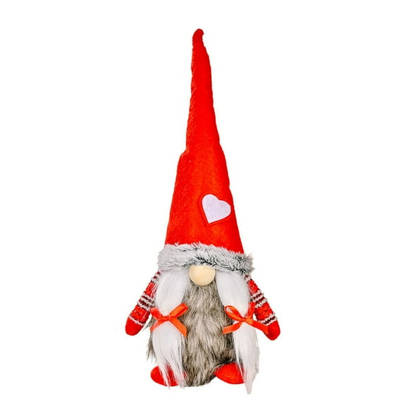 VerPetridure Christmas ornament Santa Claus ornament Faceless Doll Doll Plush Knitted Christmas Decoration Faceless Doll Forest Elder Ornaments