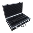 thumbnail image 1 of Blinkol Cordless Microphone Case Dustproof Sturdy Gear Transportation Instrument Box Black, 1 of 9
