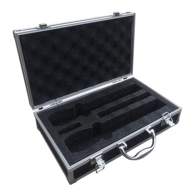Blinkol Cordless Microphone Case Dustproof Sturdy Gear Transportation Instrument Box Black